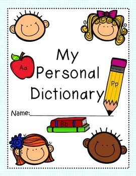Personal dictionary.