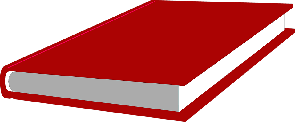 Dictionary clipart red.