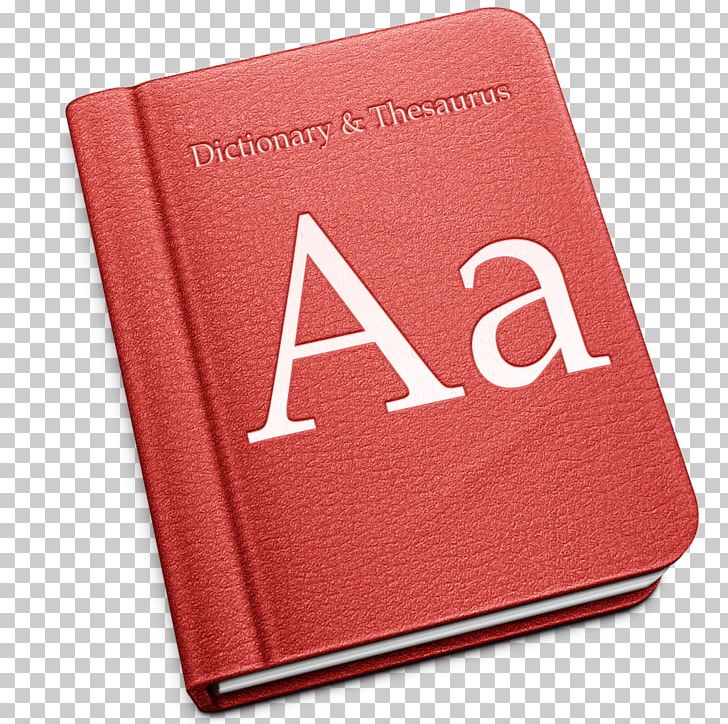 dictionary clipart red