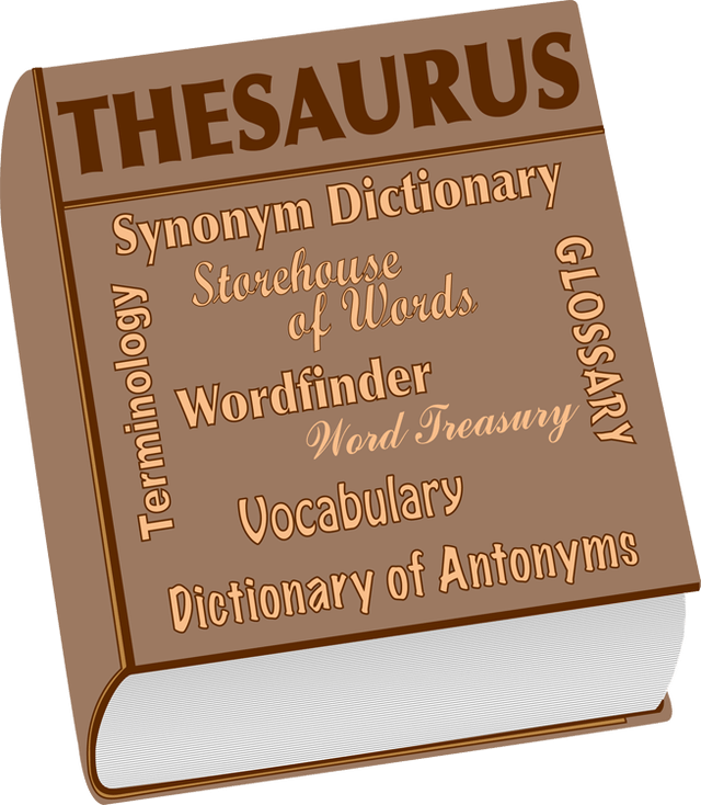 Dictionary clipart dictionary thesaurus, Dictionary