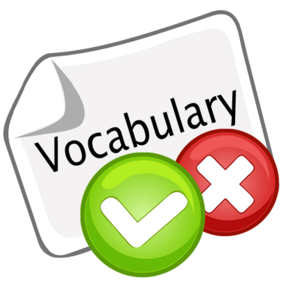 Dictionary clipart vocabulary.