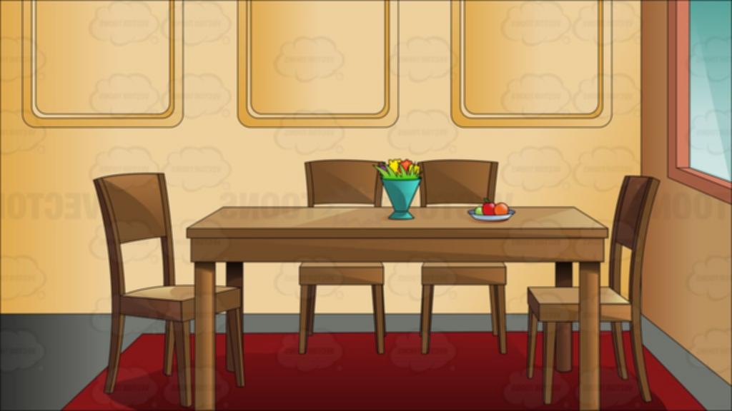Dining area clipart