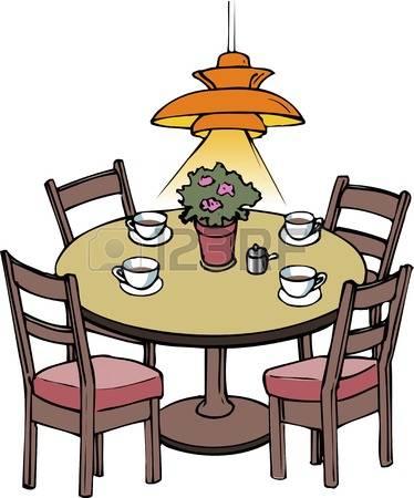 dining room clipart fancy