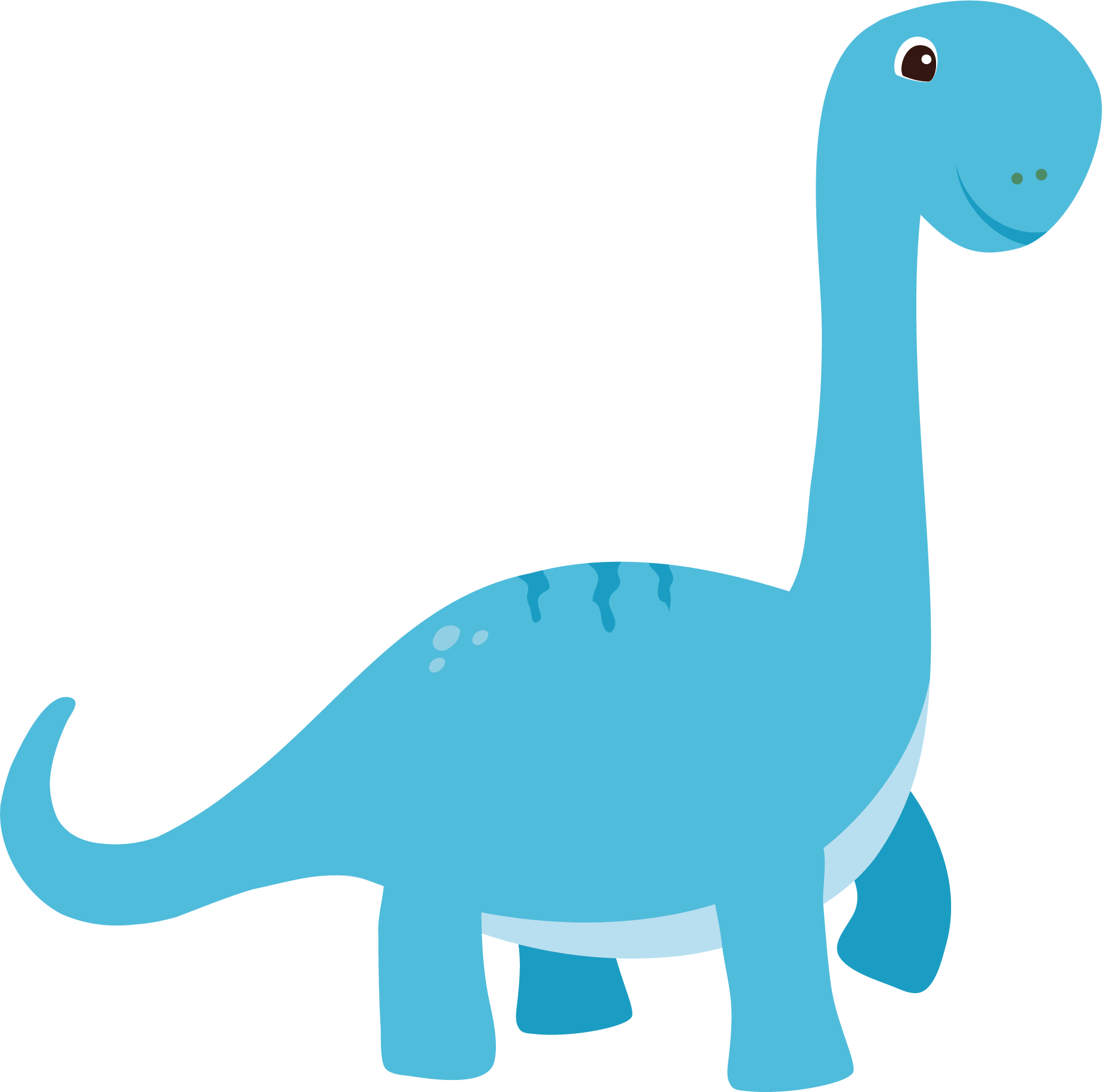 Dinosaur euclidean vector.