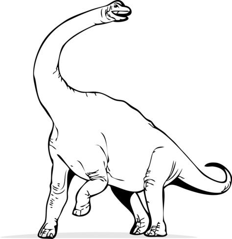 Free Kids Dino Clipart Dinosaur Pictures To Color Clipart