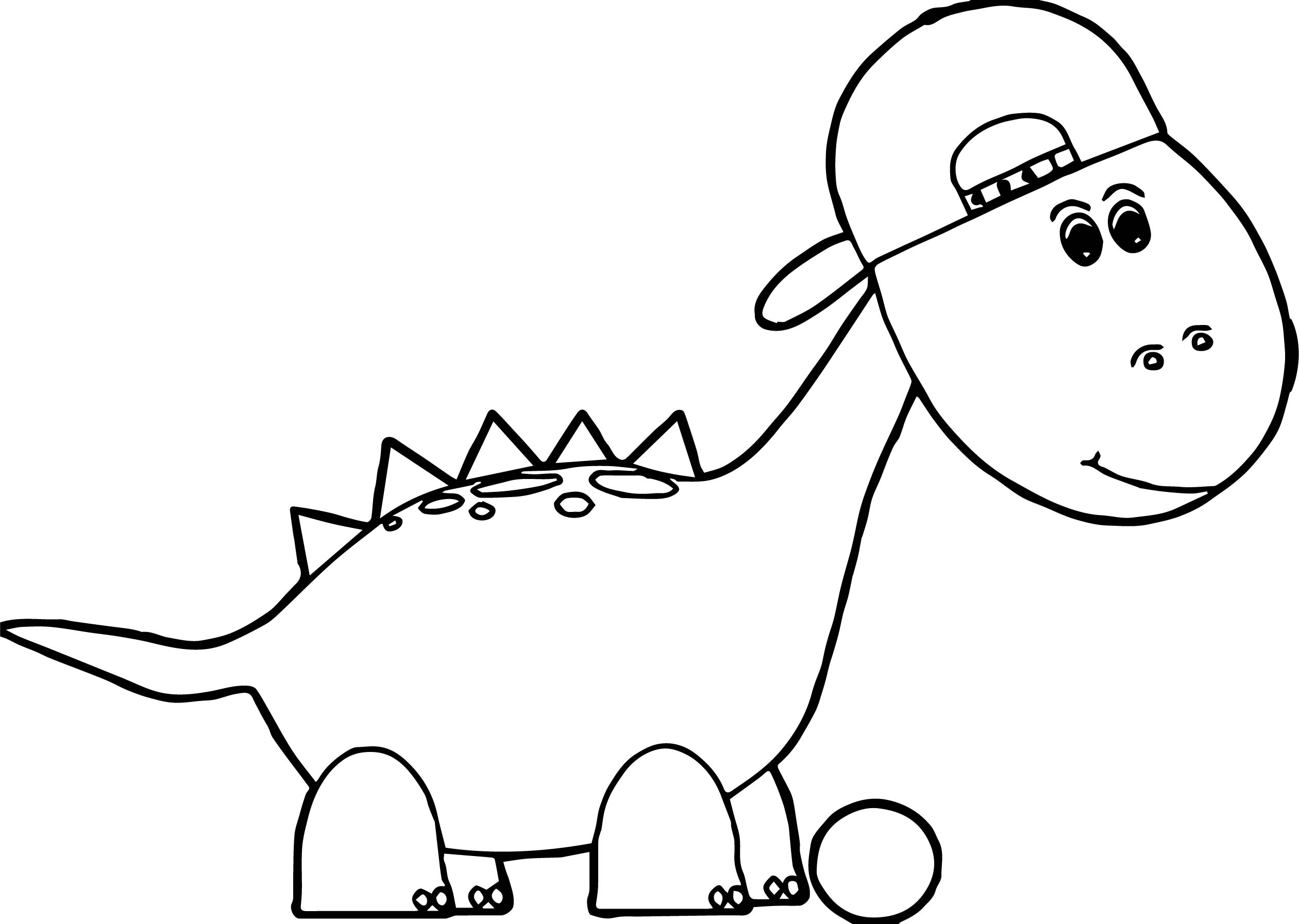 dinosaur clipart coloring