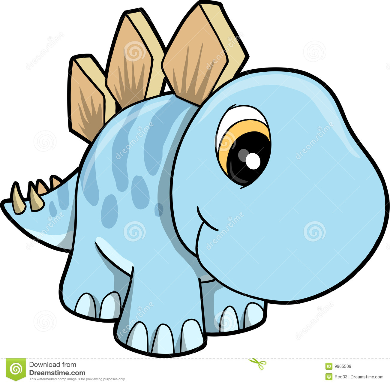 Cute Dinosaur Clip Art