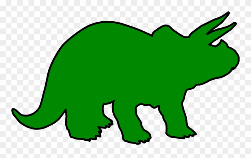 dinosaur clipart green