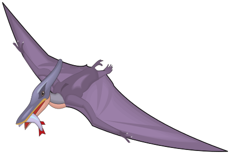 Free pterodactyl clipart.