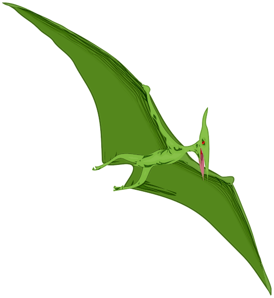 Dinosaur clipart pterodactyl