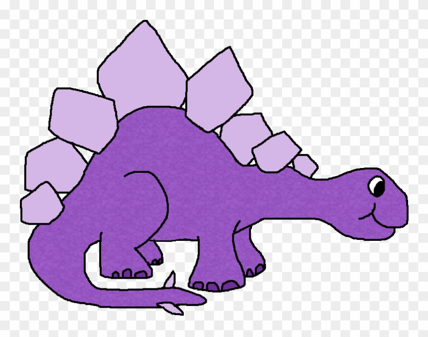 Purple Clipart Dinosaurs Clipart