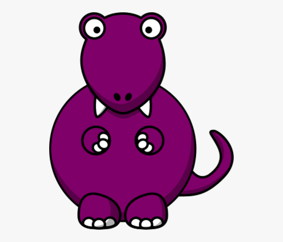 Purple Clipart T Rex