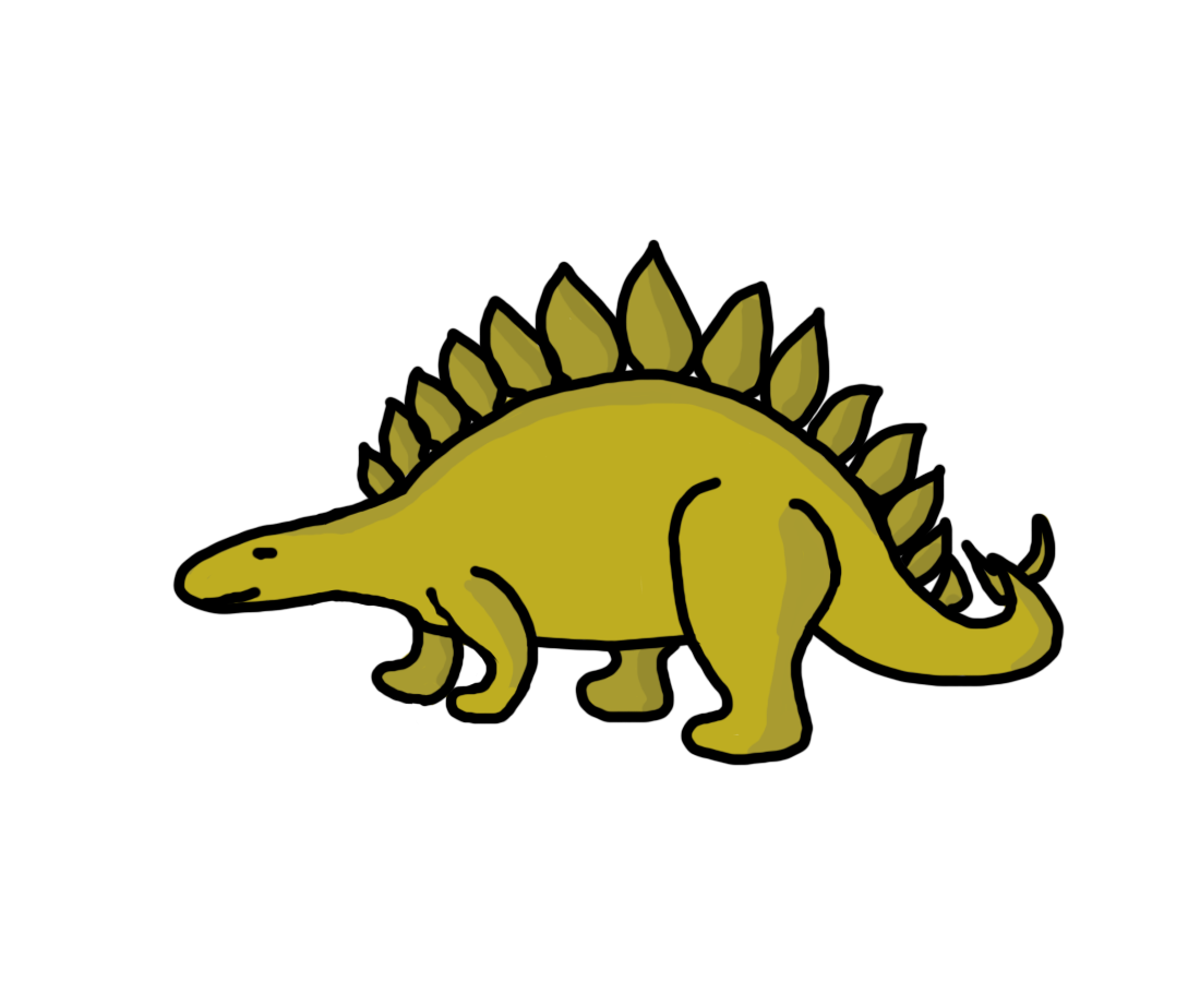 Clipart skeleton brontosaurus.