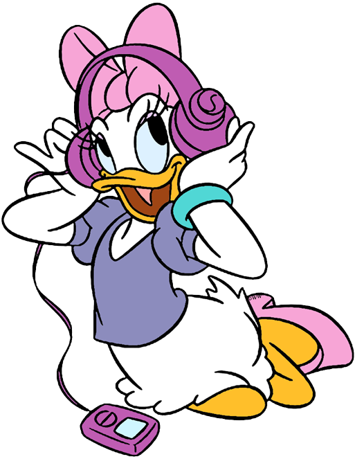 Daisy duck clip.