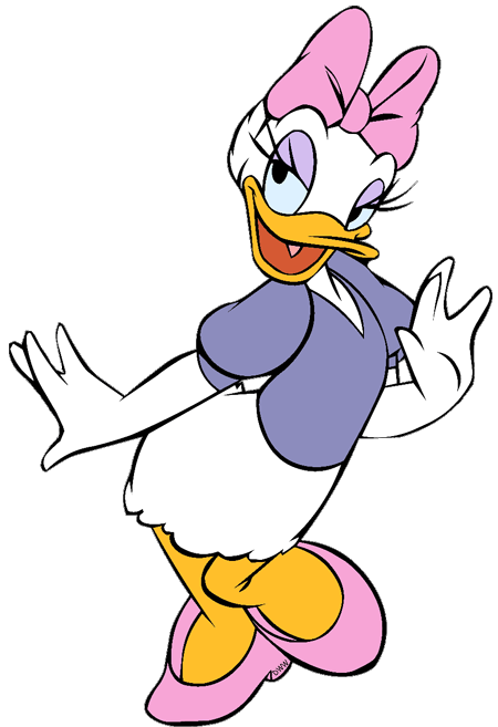 Daisy duck clip.