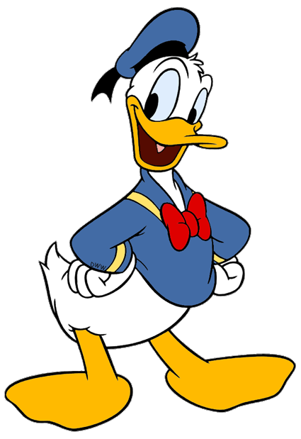 Donald duck clip.