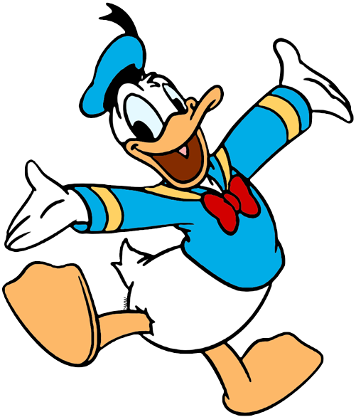 Donald duck clip.