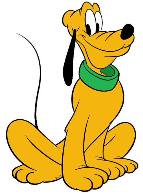 Pluto clip art.