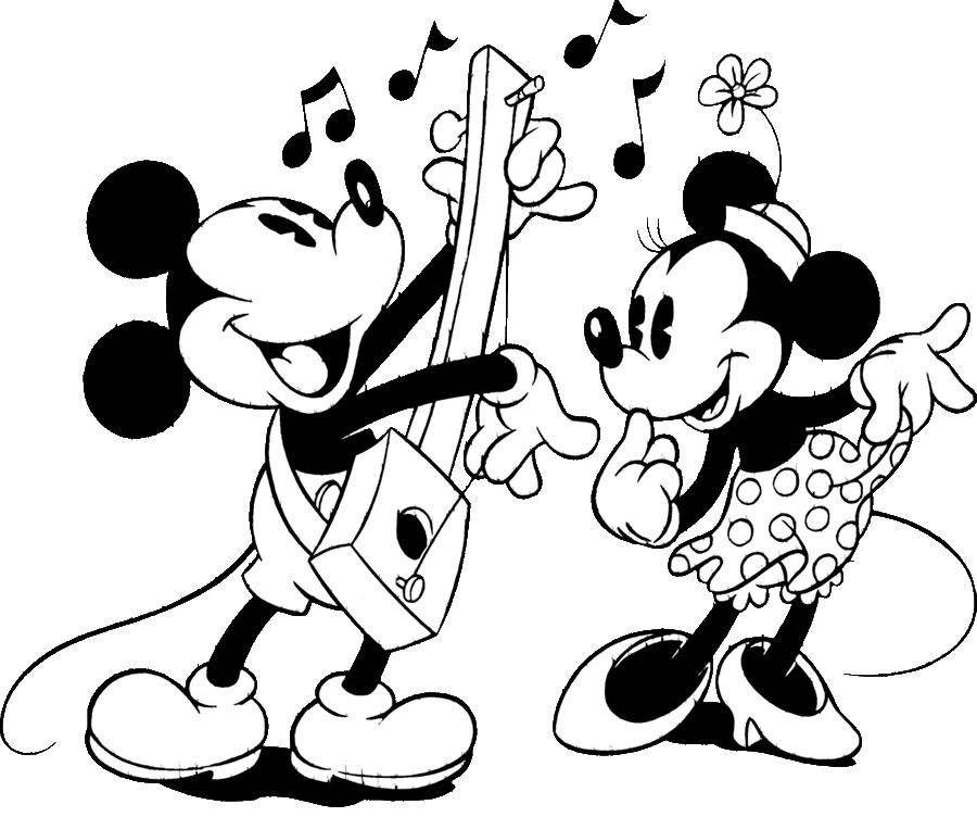 Free Disney Clipart Black And White, Download Free Clip Art