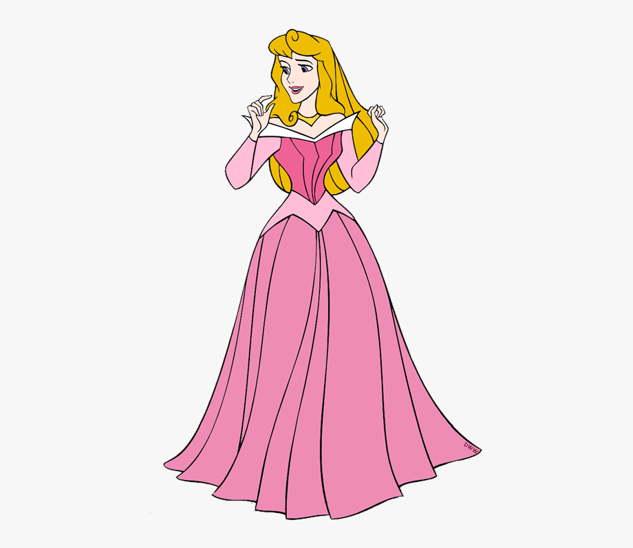 Dress Clipart Princess Aurora