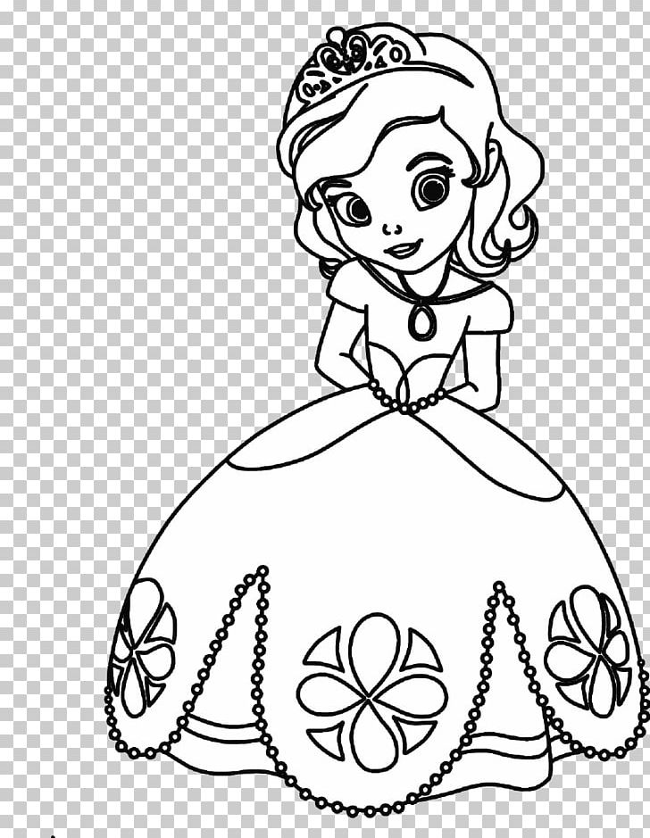 Disney princess clipart black and white pictures on ...