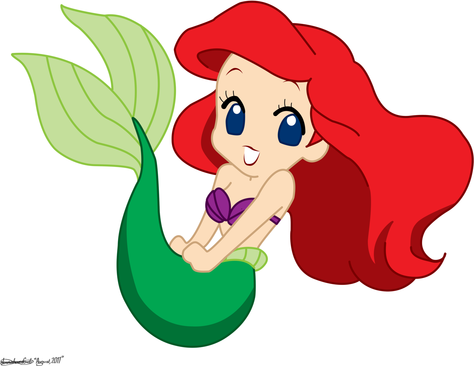 Ariel little mermaid.