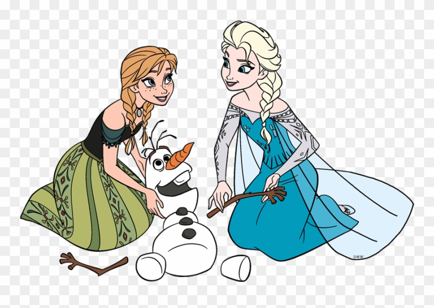 Frozen Wallpaper Called Anna, Elsa And Olaf