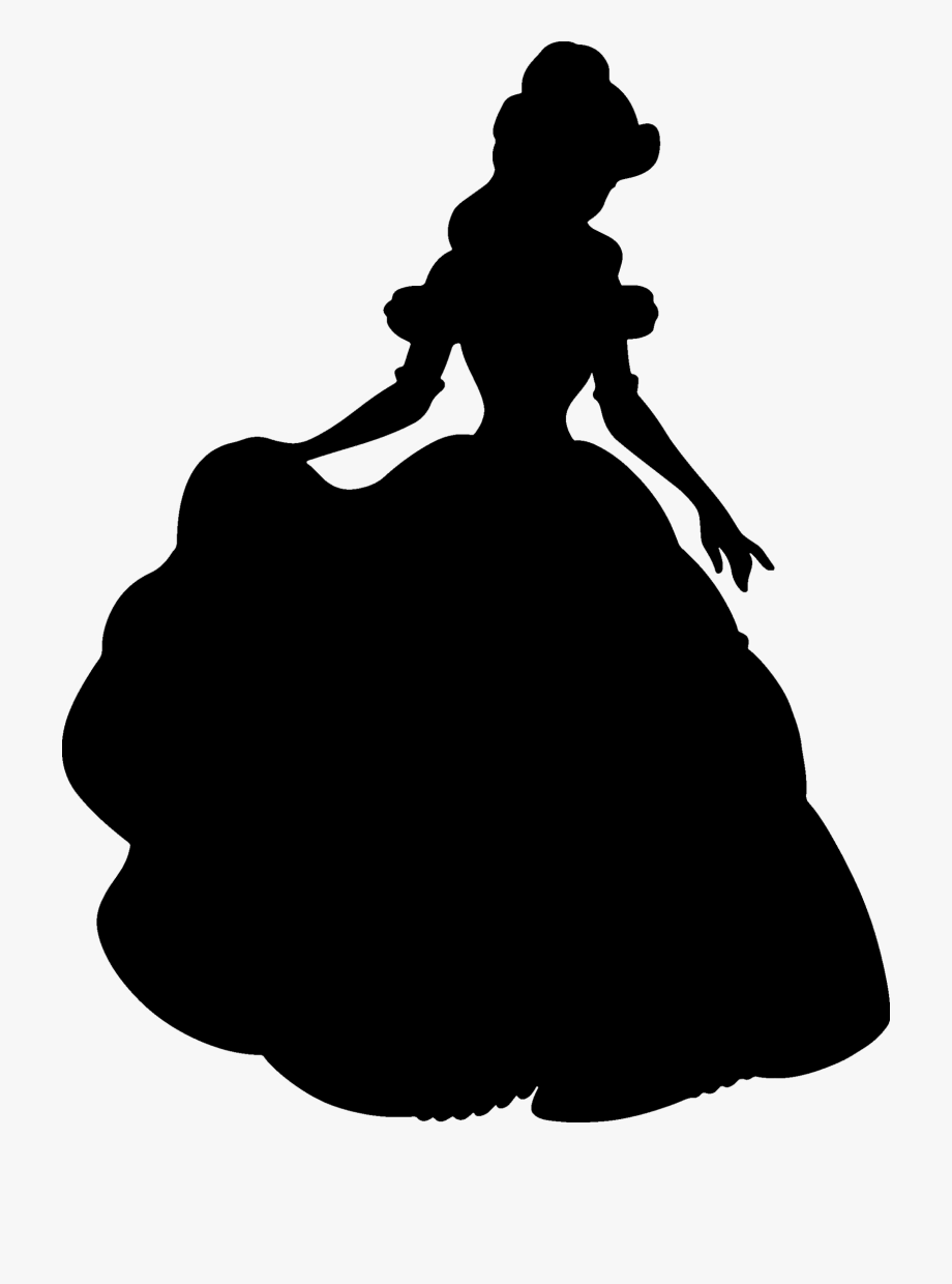 Belle Clipart Outline Collection