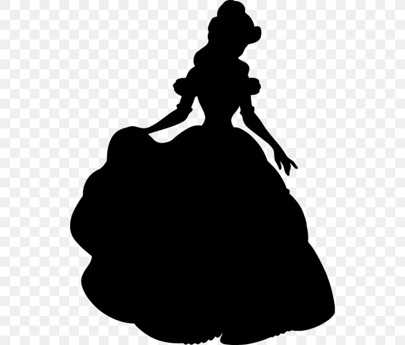 Belle Disney Princess Silhouette Clip Art, PNG,