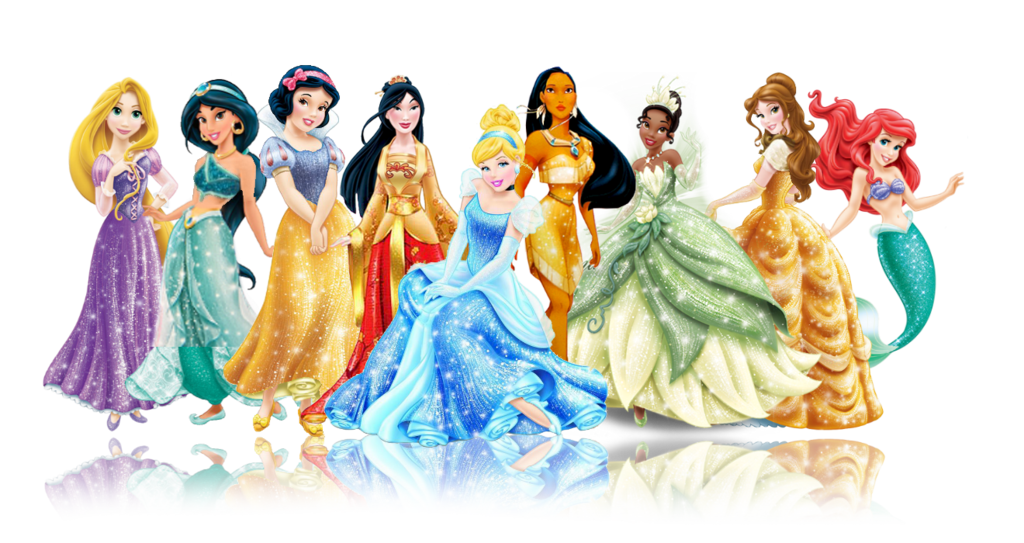 Rapunzel Aurora Disney Princess Tiana Ariel