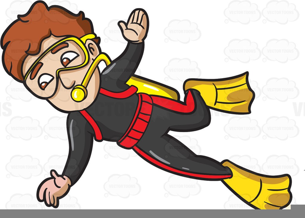 Animated Scuba Diving Clipart
