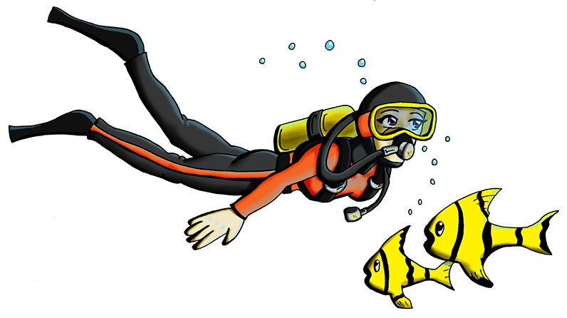 Diver PNG images free download
