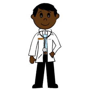 Doctor Clip Art Black And White