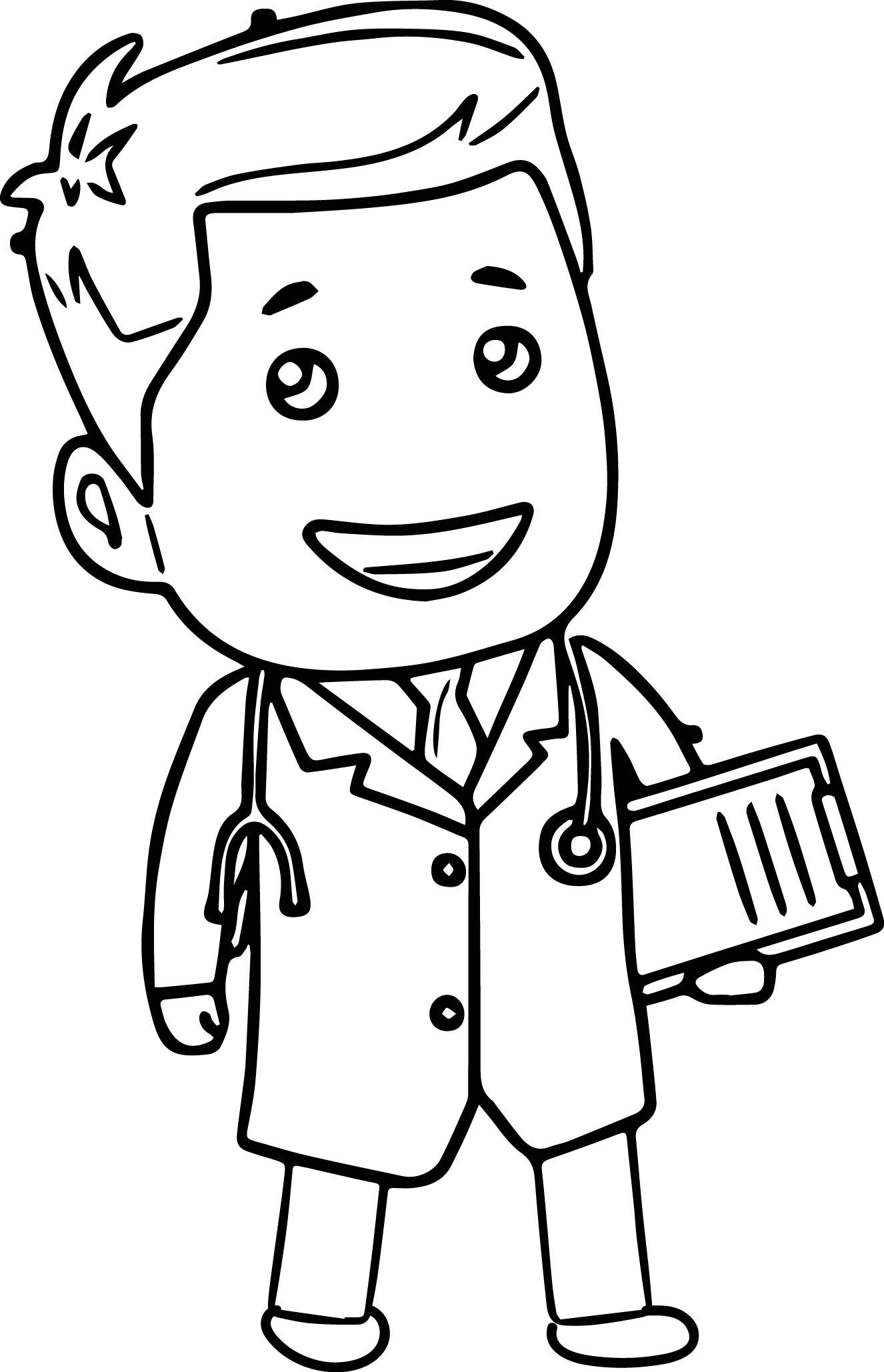 Free Doctor Clipart Black And White, Download Free Clip Art