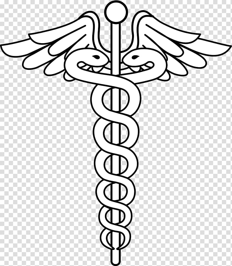 Caduceus symbol, Caduceus as a symbol of medicine Staff of