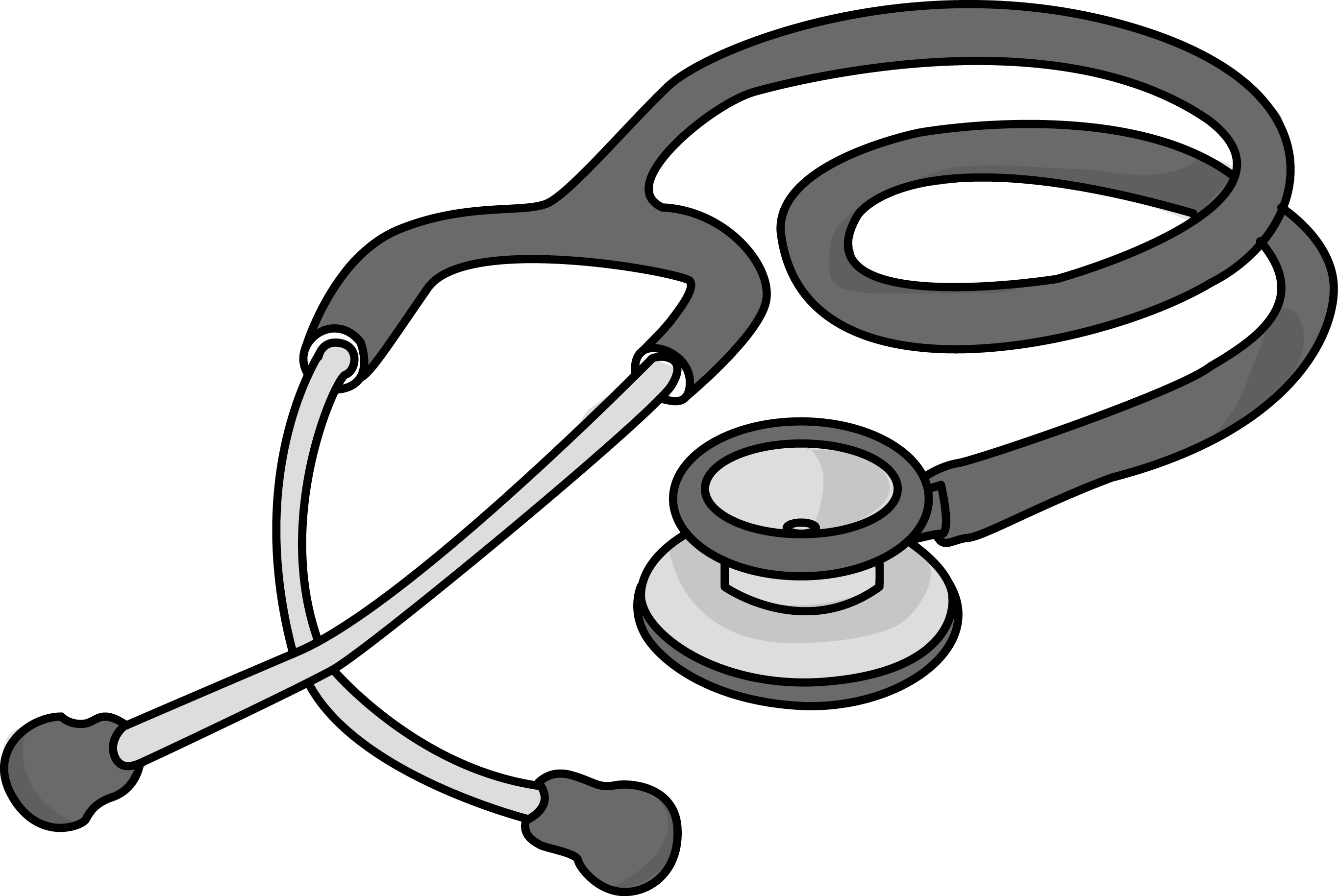 Stethoscope clipart .