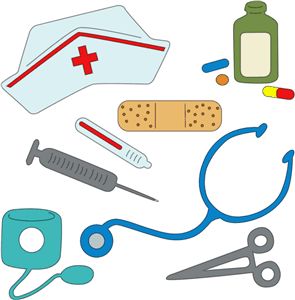 Doctor tools clipart.