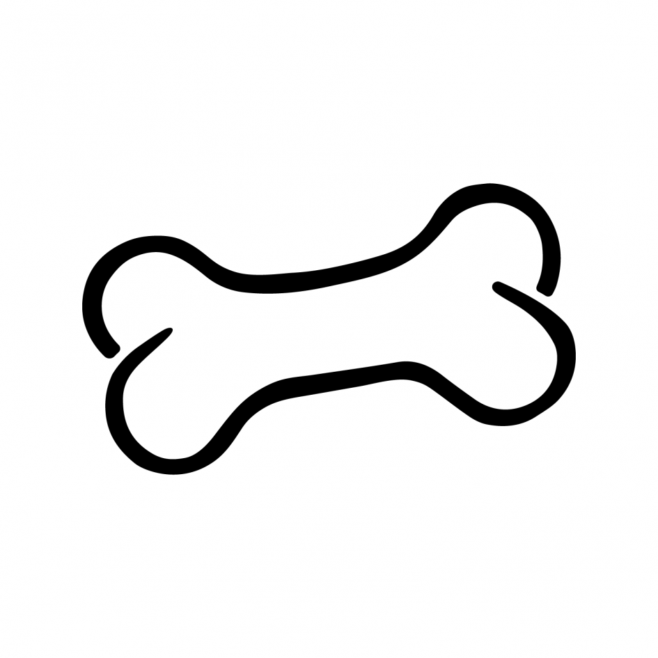 Collection of Dog bone clipart