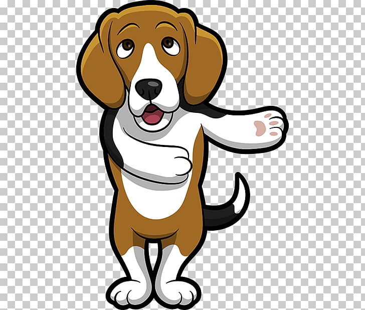 Beagle dog breed.
