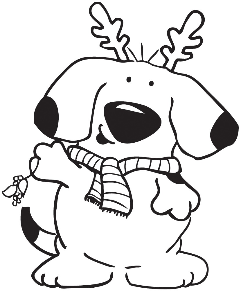 Free Christmas Dog Cliparts, Download Free Clip Art, Free