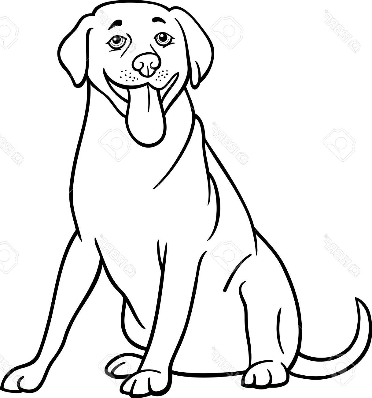 Dog clipart drawing.