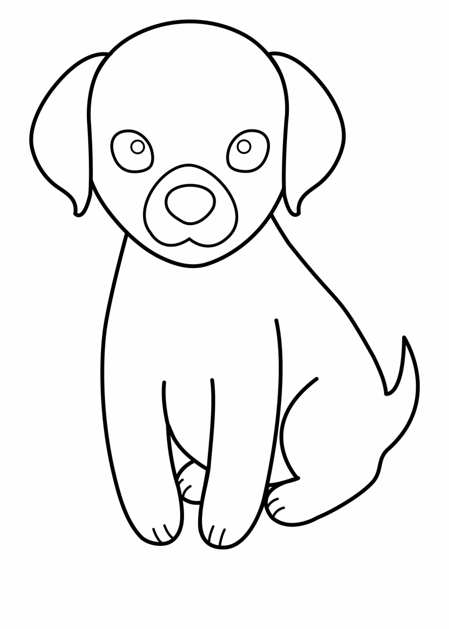 Black And White Puppy Dog House Clipart Uploaded By