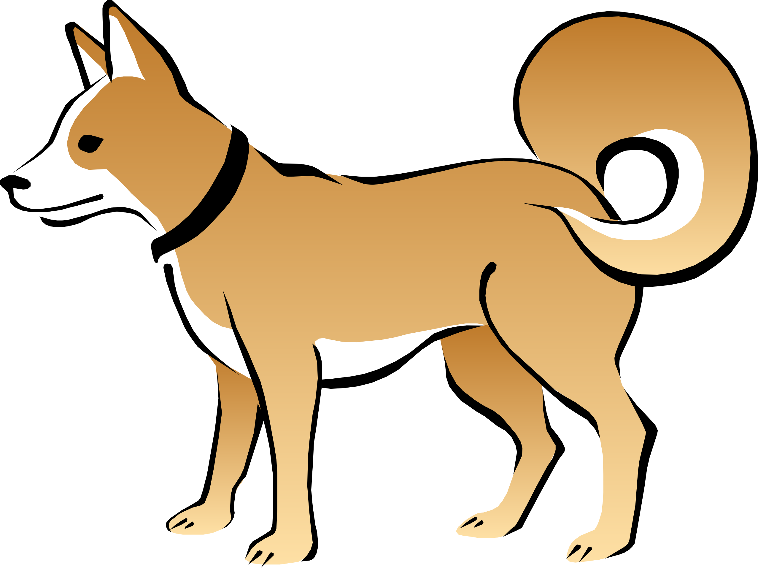 Free Vector Dog, Download Free Clip Art, Free Clip Art on