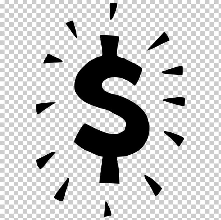 Dollar Sign PNG, Clipart, Black And White, Brand, Clip Art