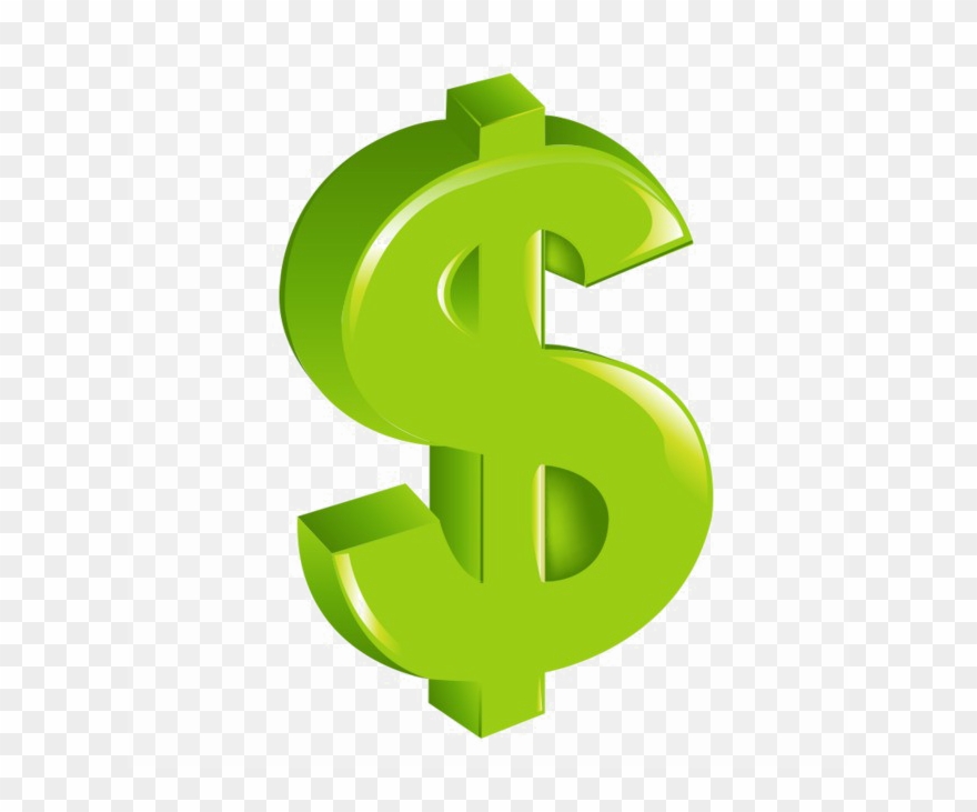 dollar sign clipart clear background