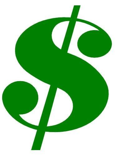 dollar sign clipart green