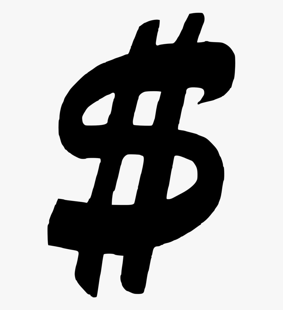 Clipart Royalty Free Stock Dollar Sign Clipart Black