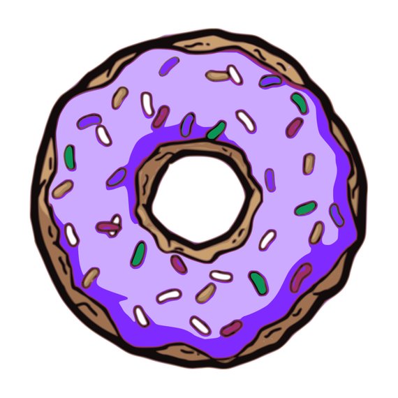 Donut clip art.