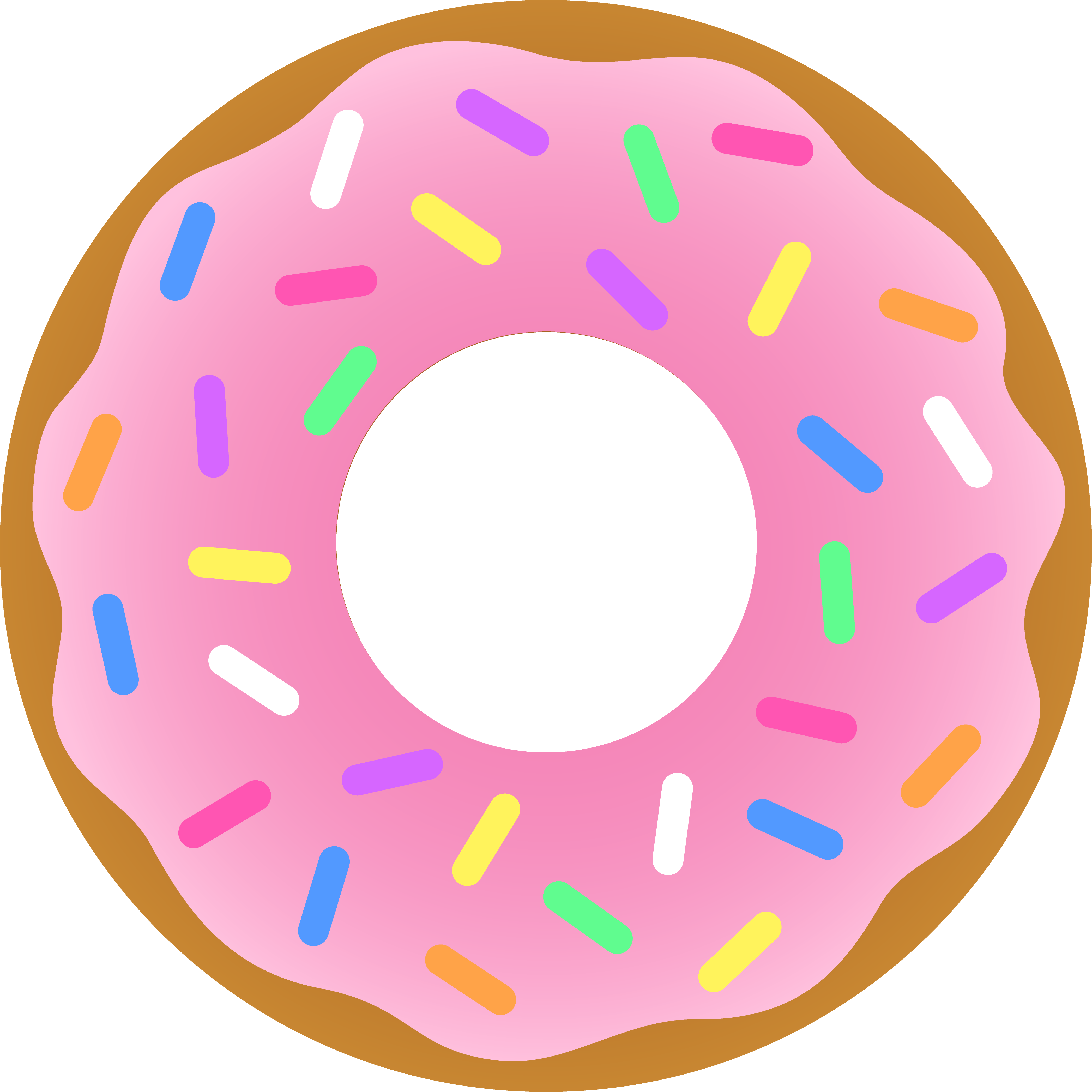Coffee and donuts clipart free images