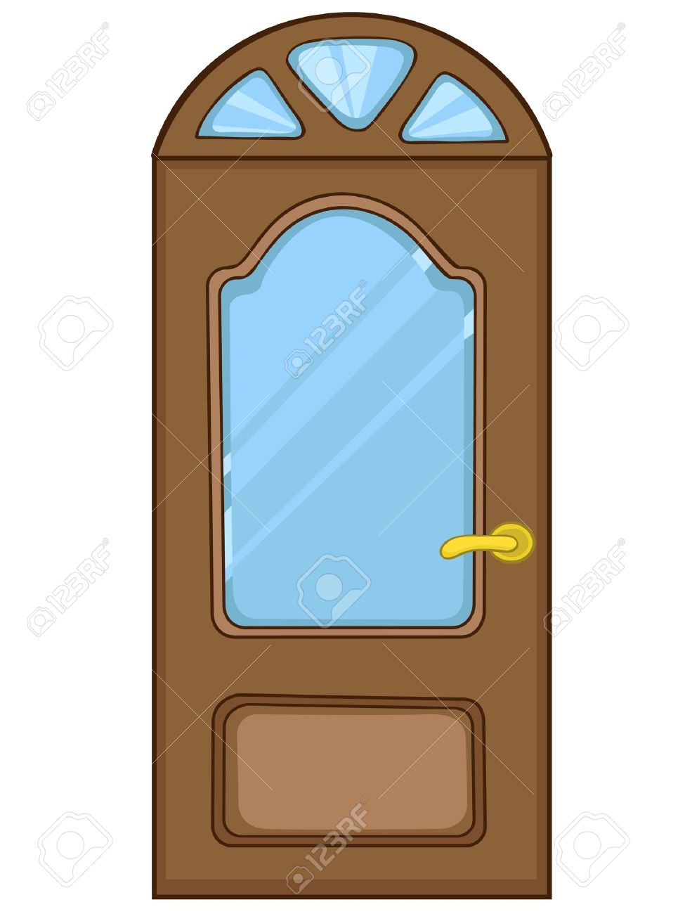 Cartoon Door Clipart